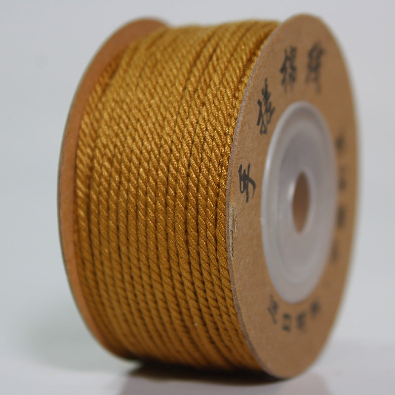 Cotton Threads Tibetan Hand Rub Rope Passion Fruit Jewelry Accessories