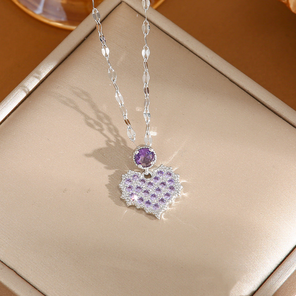 Women's Titanium Steel No Fading High-grade Design Necklaces
