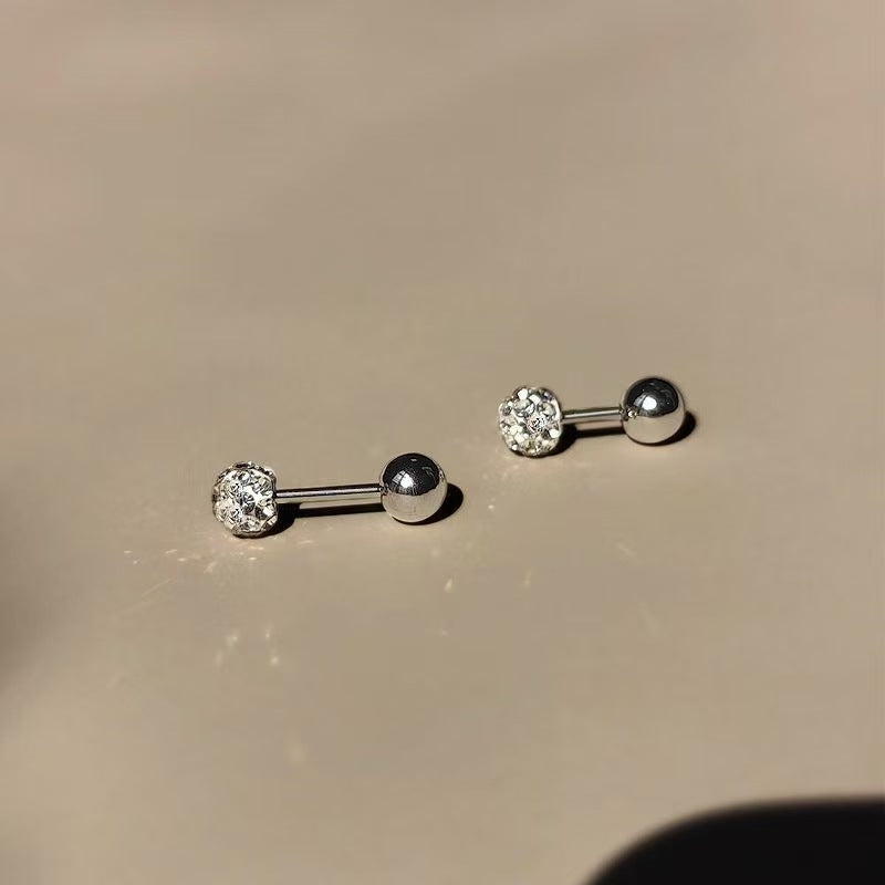 Ear Bone Clip High-grade Atmosphere Full Stud Earrings