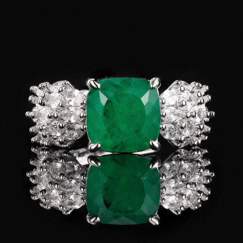 Women's Square High-grade Personality Fashion Commuter Ring