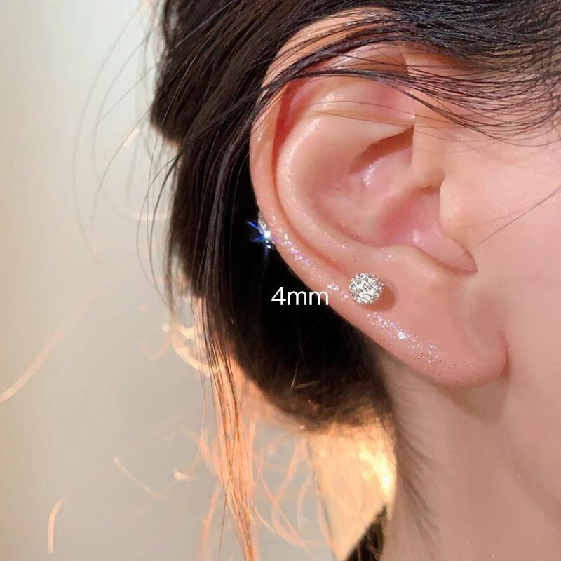 Pearl High-grade Butterfly Ear Clip Fashionable Earrings