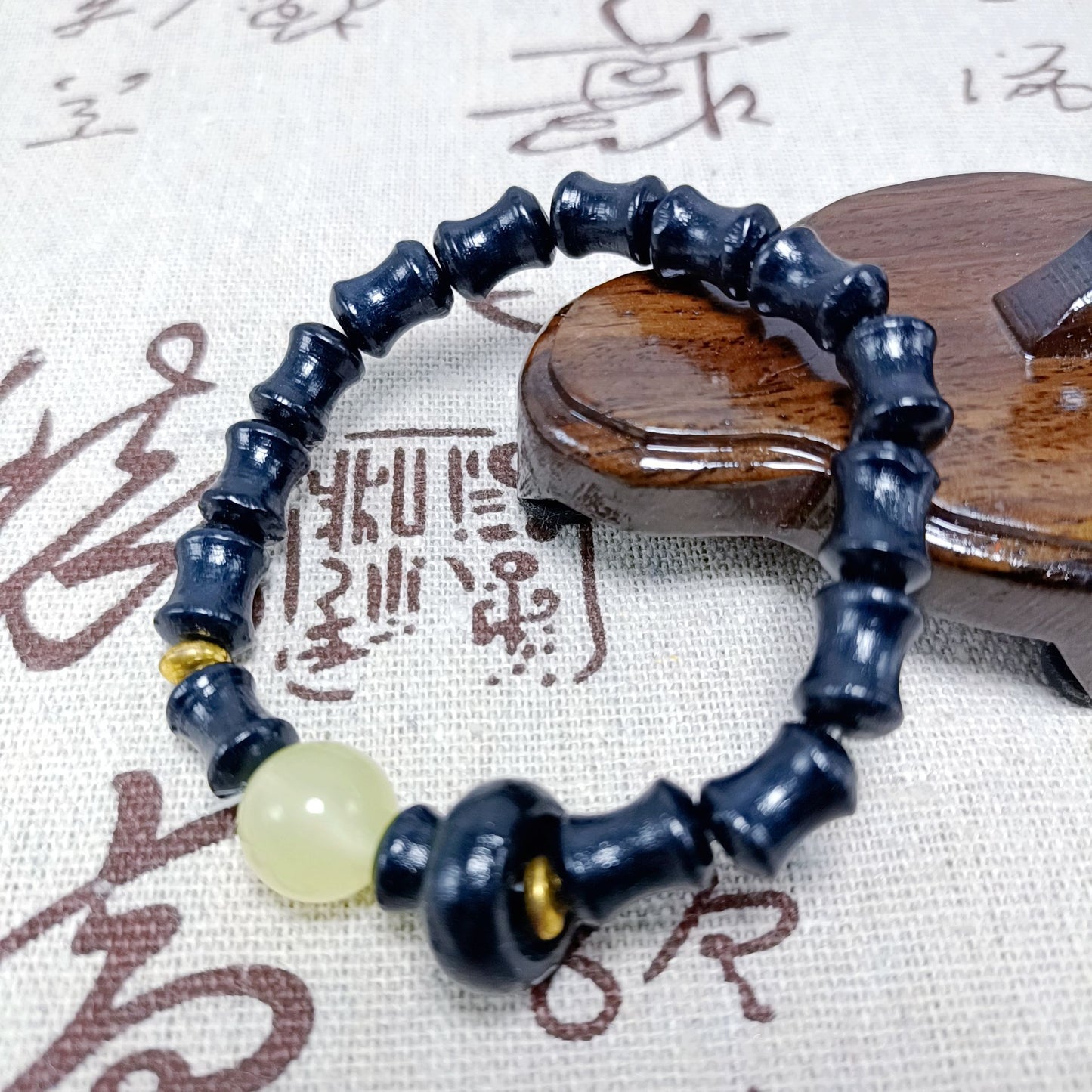 Women's & Men's King Walnut National Bodhi Cultural Artifact Prayer Beads Stall Live Bracelets