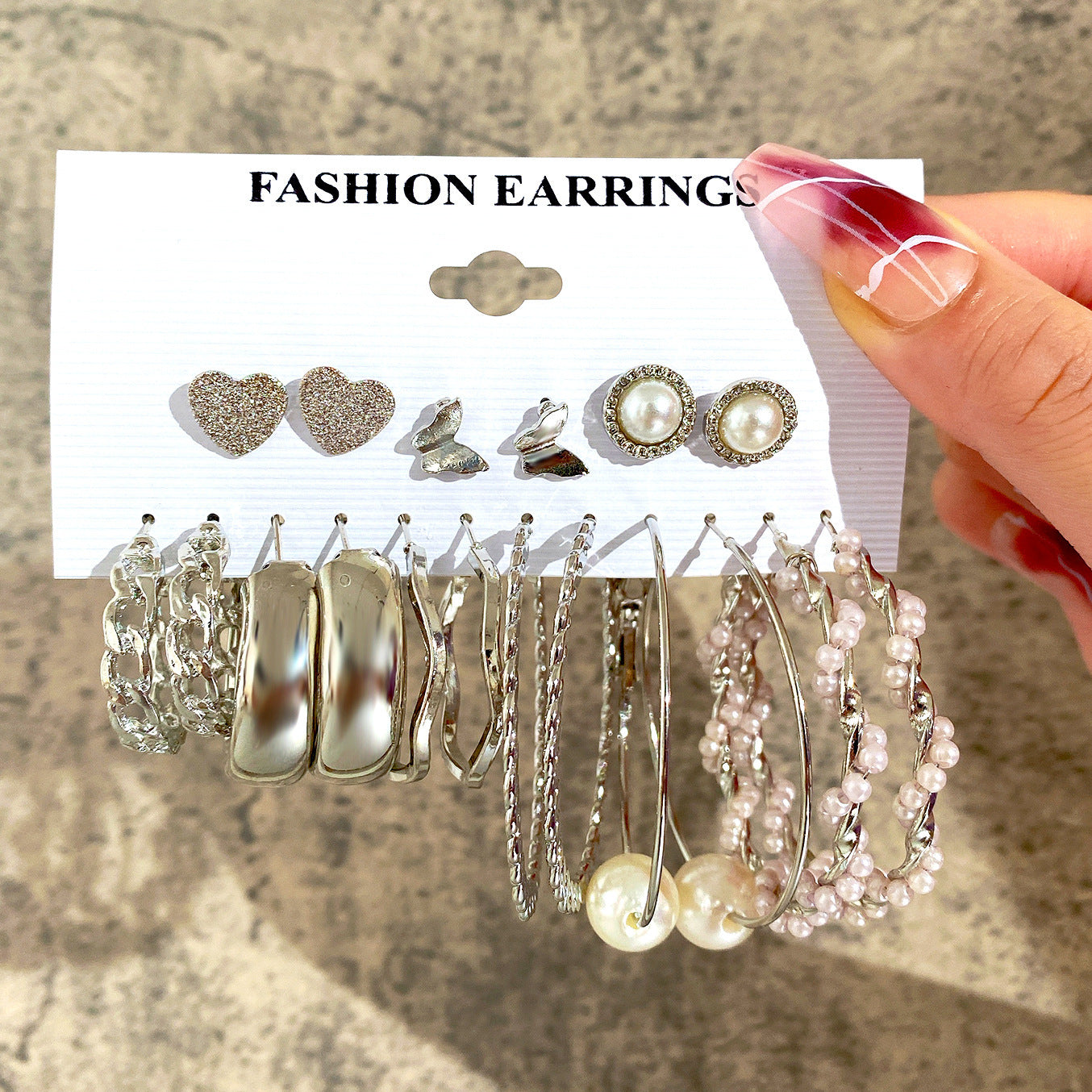Women's Fashion Minimalism Temperament Wild Exaggerated Personalized Rings