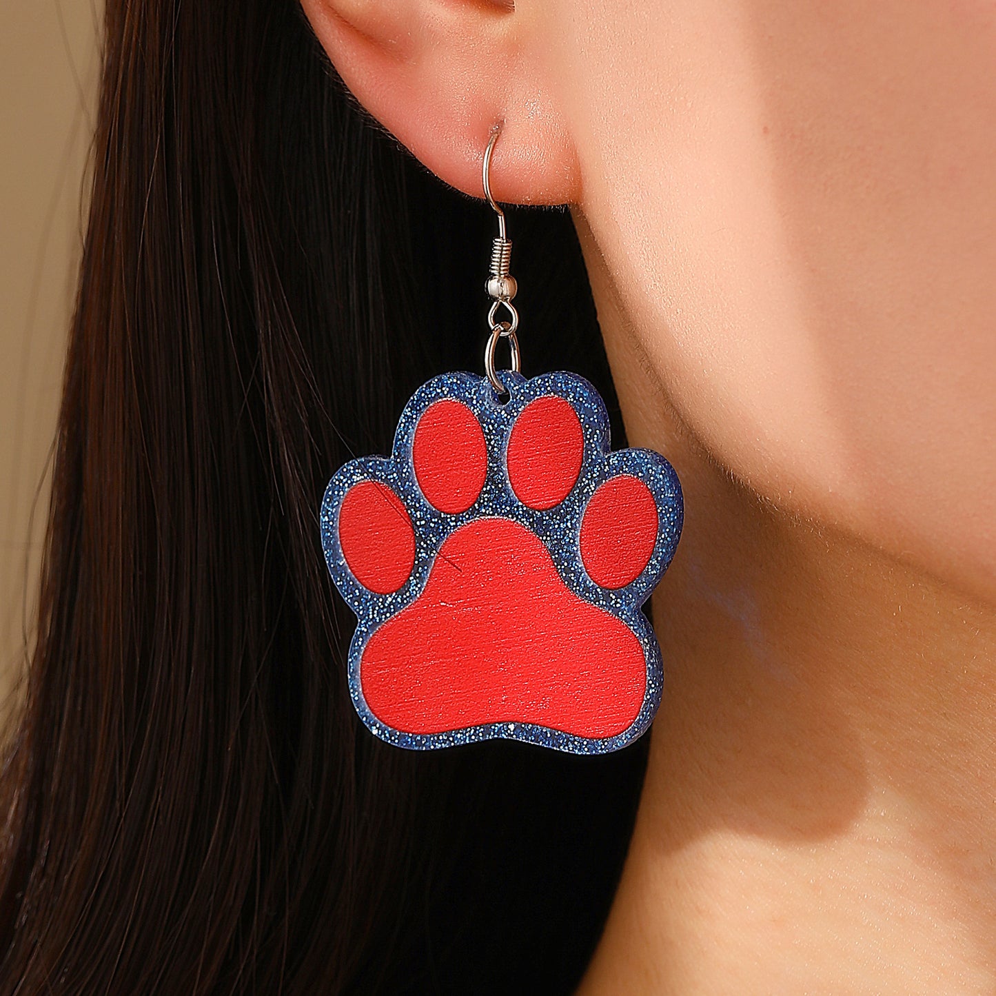 Cat Claw Fashion Temperament Cartoon Pet Earrings