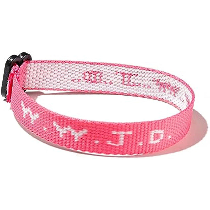 Jacquard Printing Wristband Unisex Wrist Strap For Bracelets