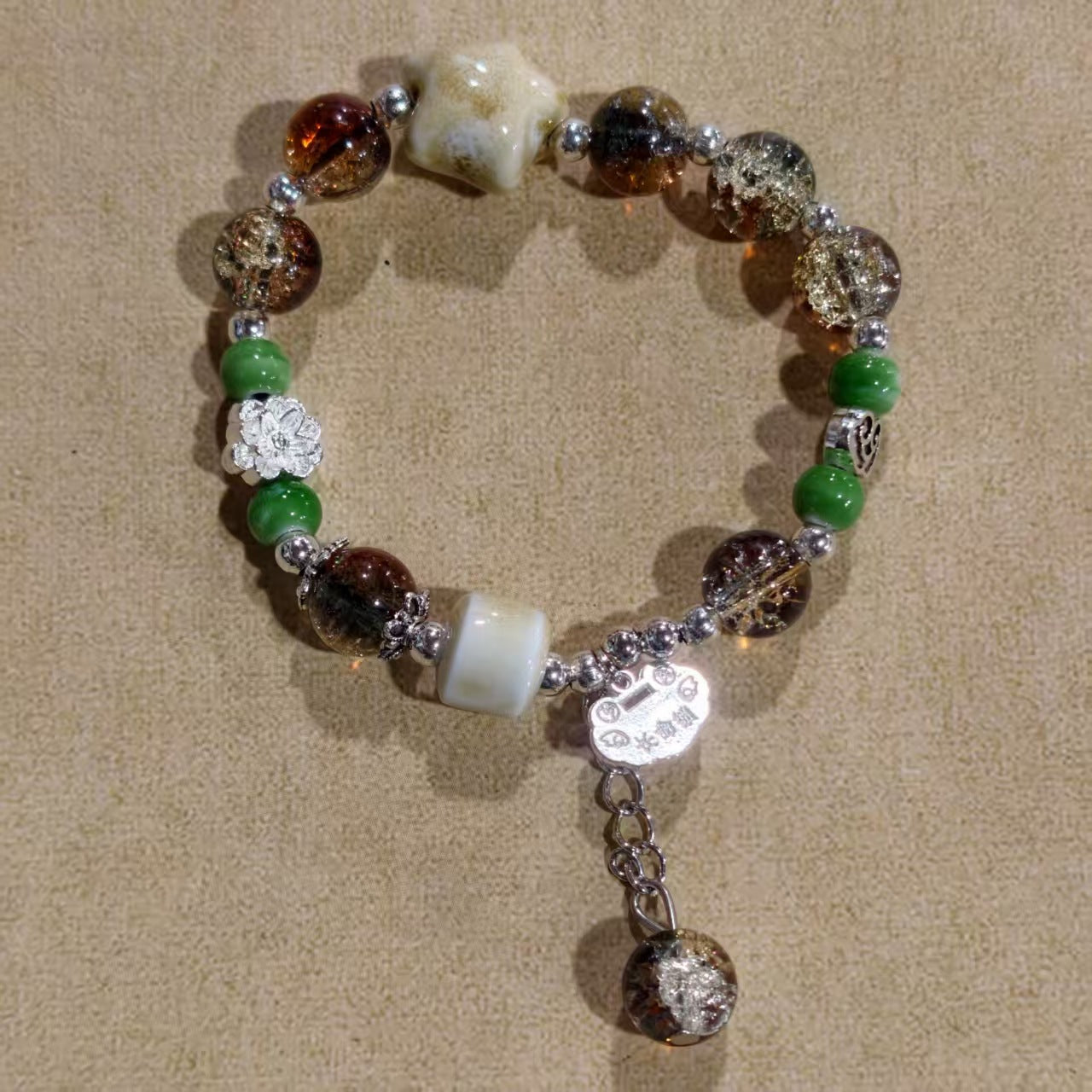 Retro Chinese Cold Sweet Cool Dual Bracelets