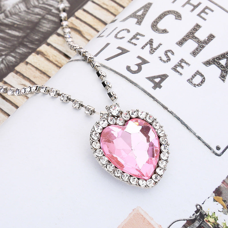 Unique Titanic Superior Love Fashion Diamond Necklaces