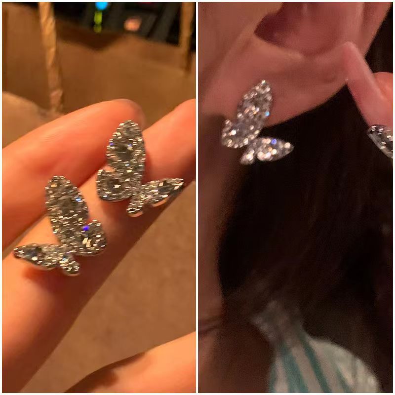 Fairy Style Korean Sweet Mori Minority Elegant Face Earrings