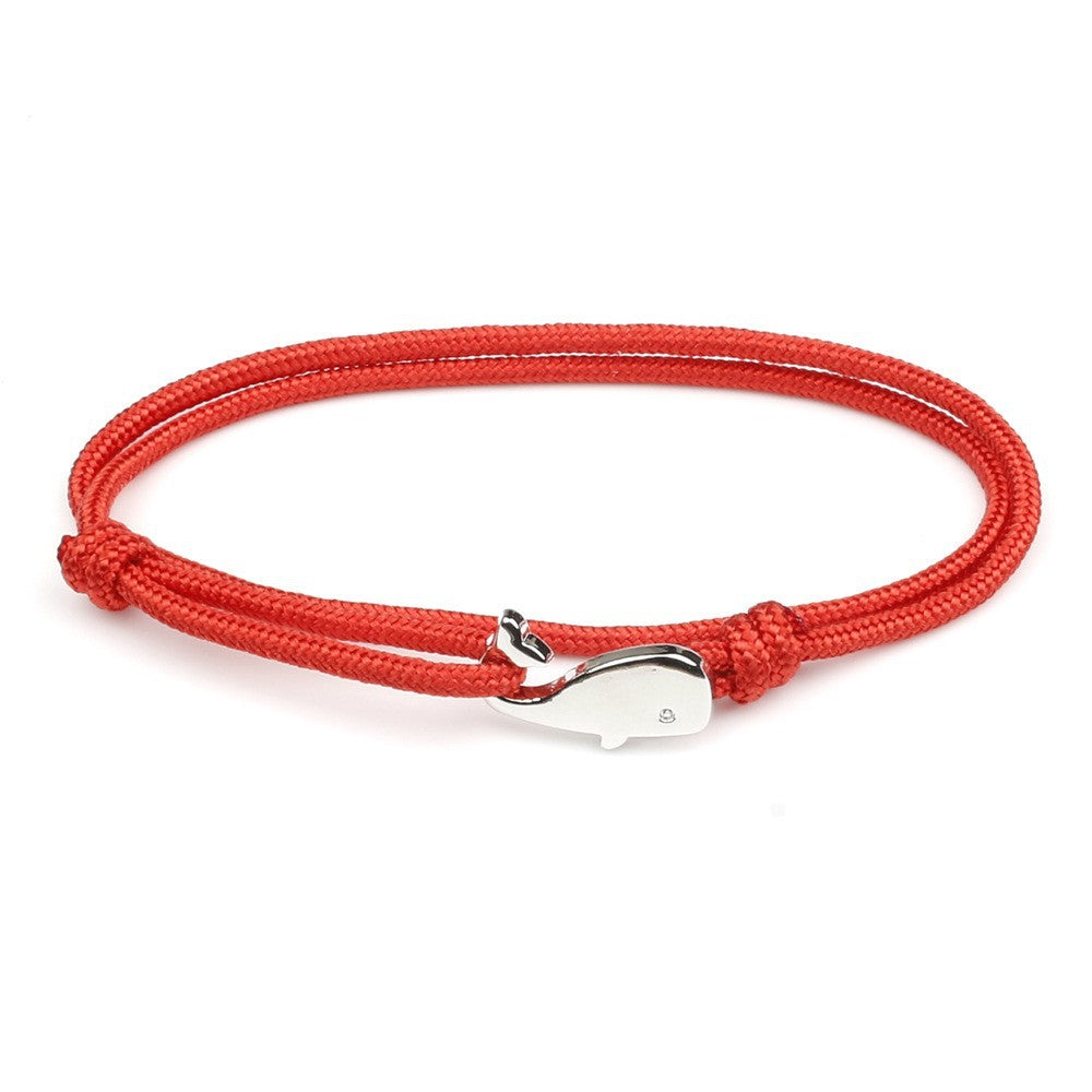 Women's Fashion Style Cute Dancing Whale Dolphin Boat Anchor Bracelets