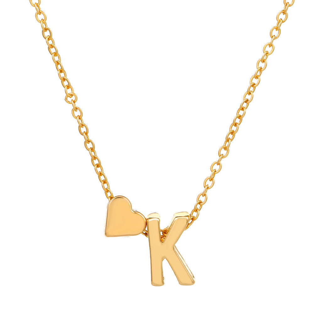 Light Luxury Peach Heart Clavicle Chain Fashion Pendants