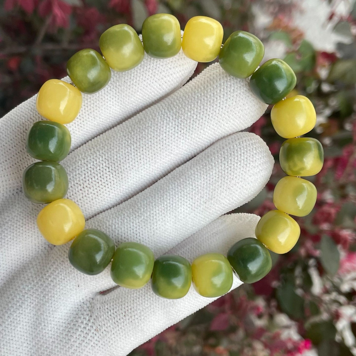 Bodhi Candy Color Single Circle Pliable Temperament High Throw Three Bracelets