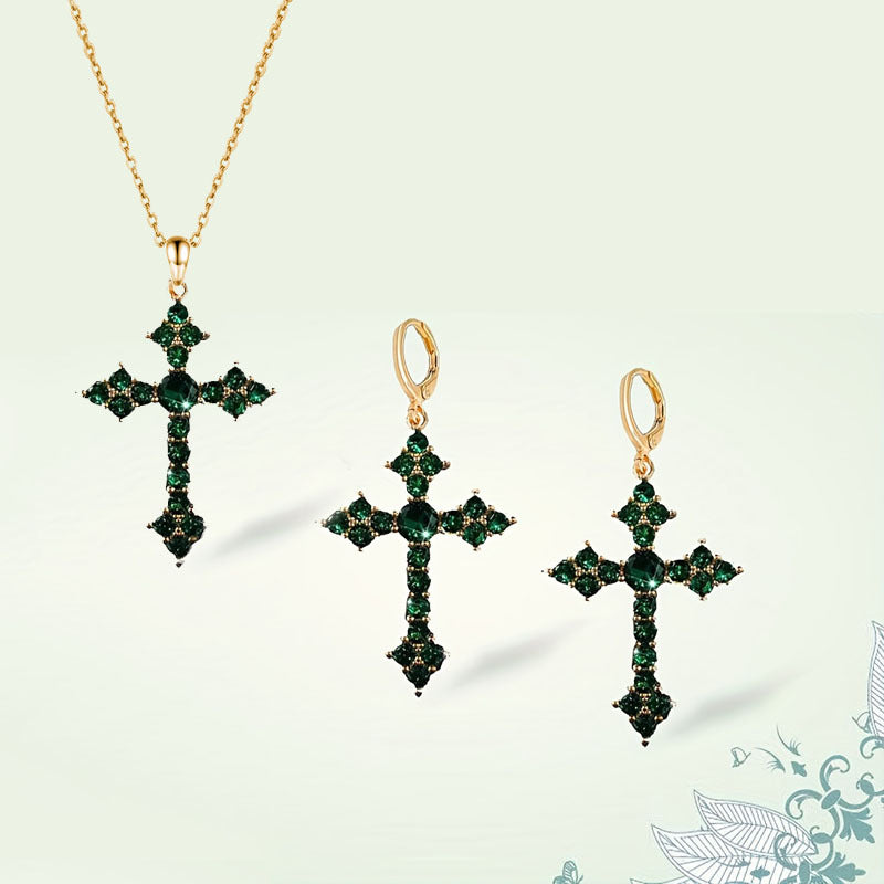 Attractive Fashion Elegant Exquisite Cross Suite Necklaces
