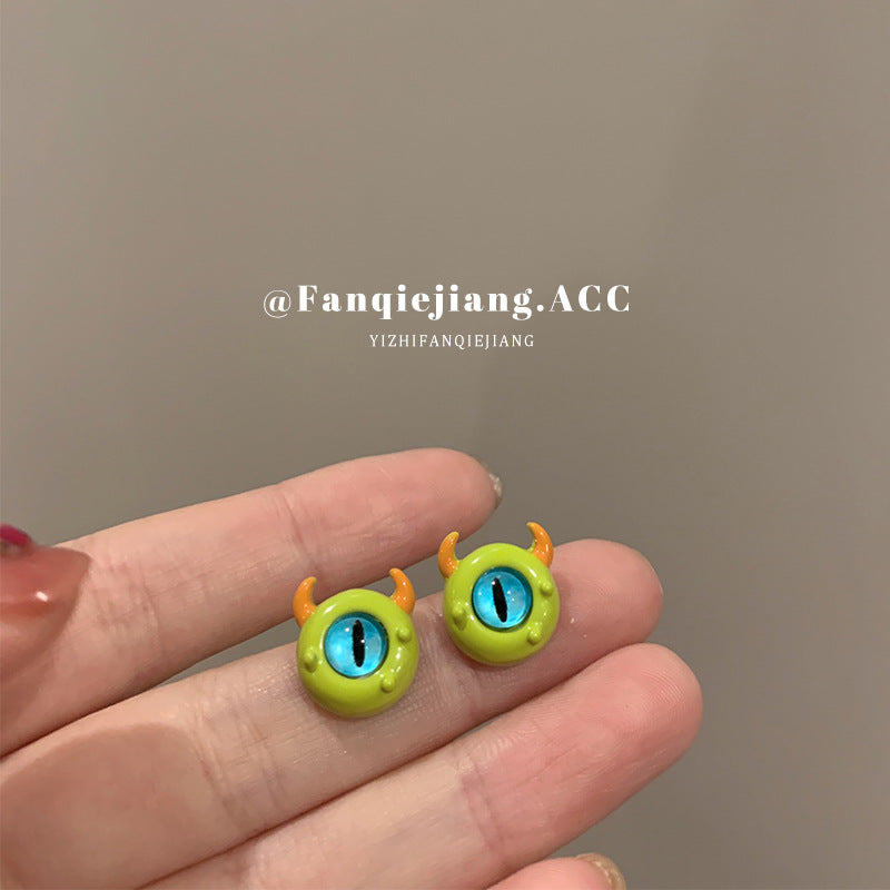 Fairy Style Korean Sweet Mori Minority Elegant Face Earrings