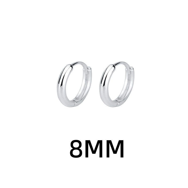 Personality Twin Bone Minimalist Design Simple Clip Before Ear Buckle