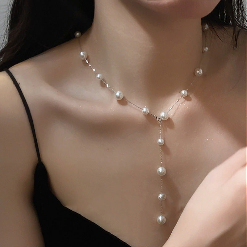 Women's For Light Luxury Minority Cold Wind Clavicle Chain Exquisite Versatile Necklaces