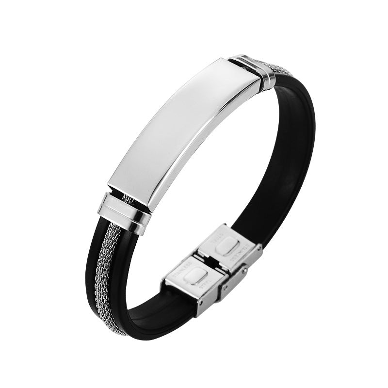 Women's & Men's Korean High-grade Niche Titanium Steel Couple Bracelets