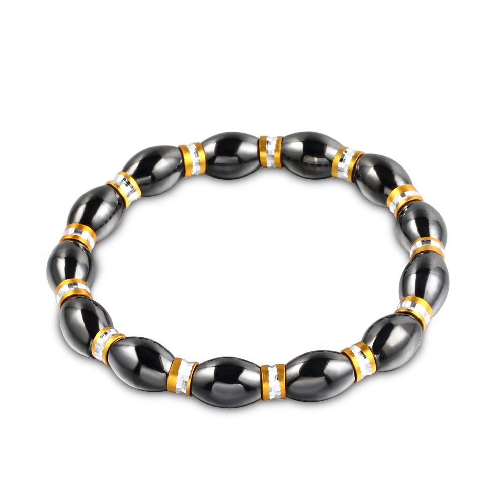 Colorful Pulse Haematite Energy Magnet Yoga Bracelets