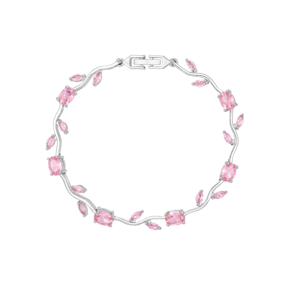 Luxury Style Quality Light Full Diamond Bracelet