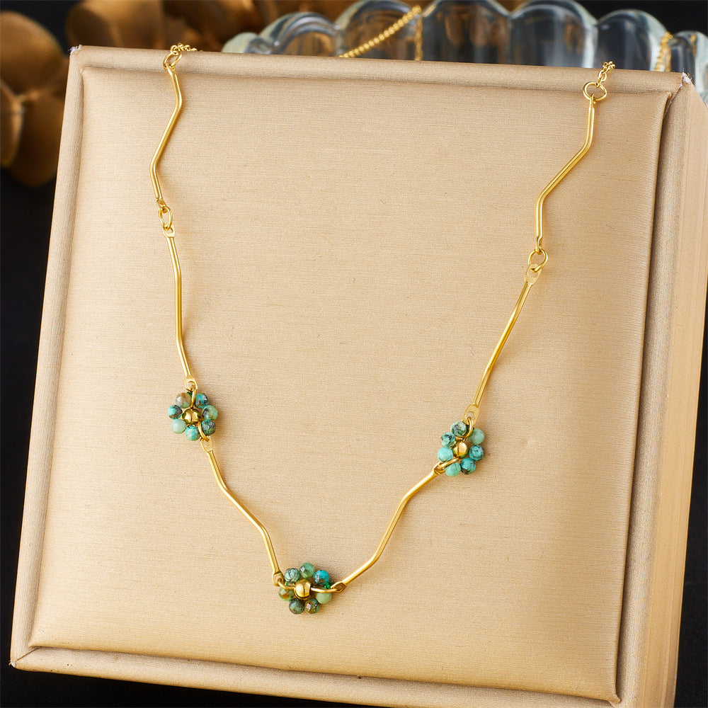 Design Clavicle Chain Light Luxury Advanced Simple Irregular Layered Necklace