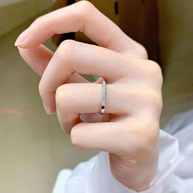 Jewelry Fashion Sier Simple Thin Design Rings