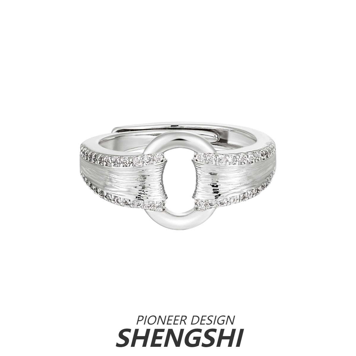 Women's Wheat Zircon Korean Style Niche High-grade Rings
