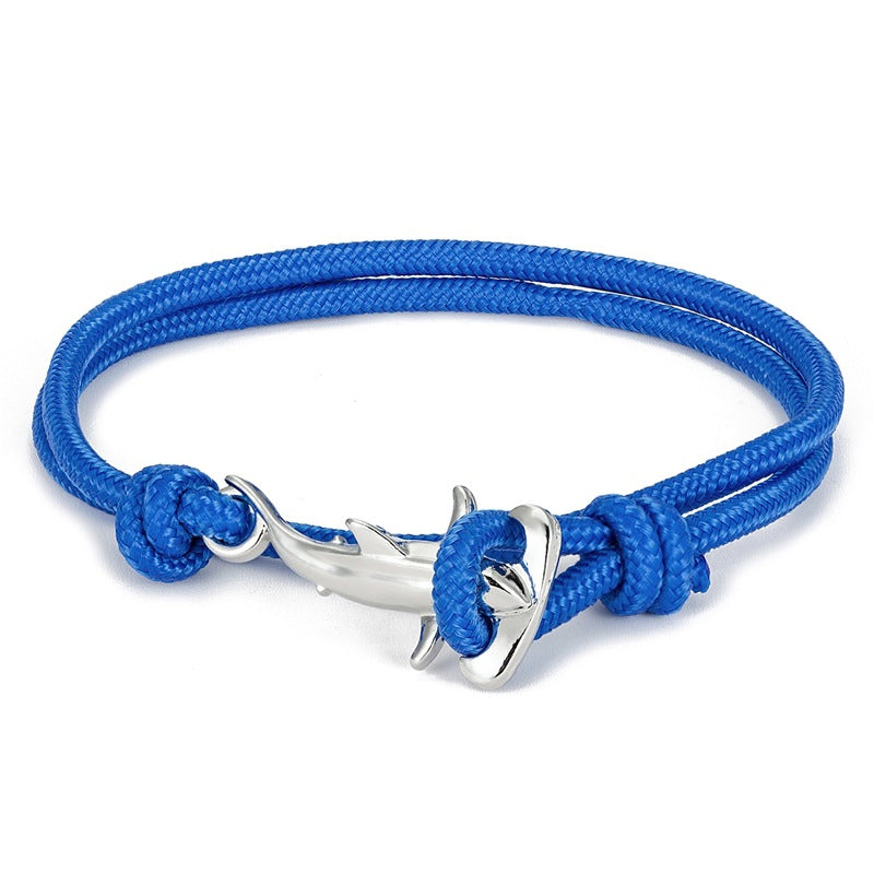 Hammerhead Shark Winding Waterproof Parachute Cord Bracelets