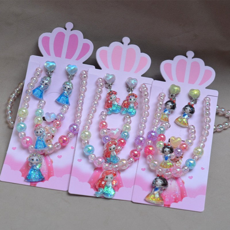 Versatile Graceful Children's Princess Mermaid Tail Rings