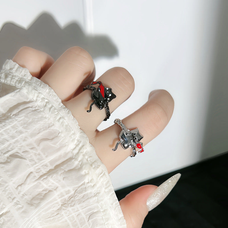 Small Gui Creative Female Halloween Unique Rings