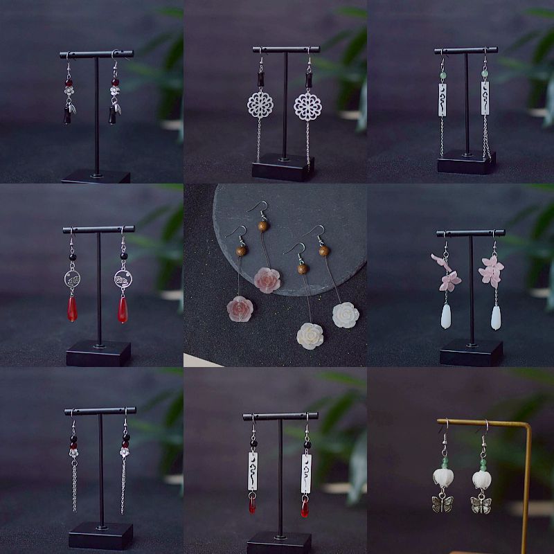 Women's Sense Antique Ethnic Ancient Clothing Steel Needle Rings