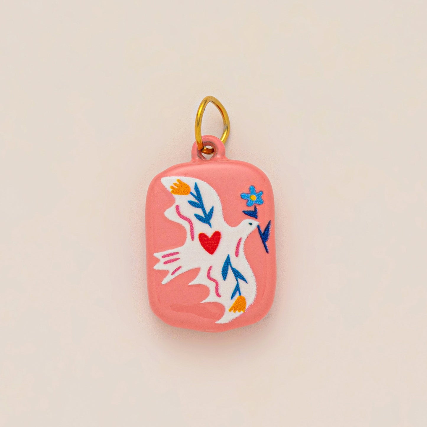 Stainless Steel Gold Color Protection Open Pendants