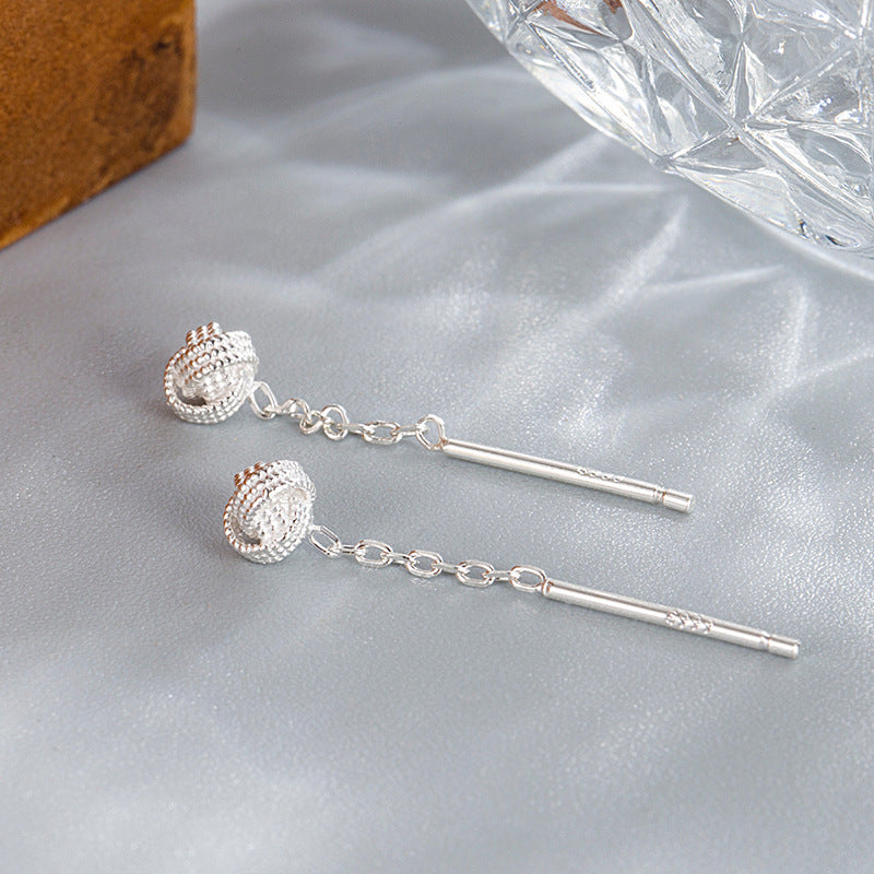 Tassel Short Design Simple Daily High-grade Earrings