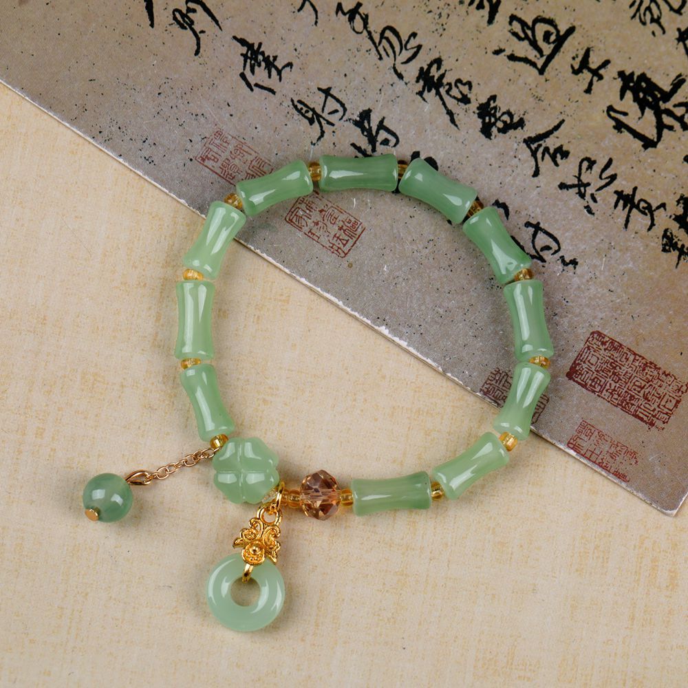 Bell Butterfly Hot Flower Crystal Cultural Bracelets