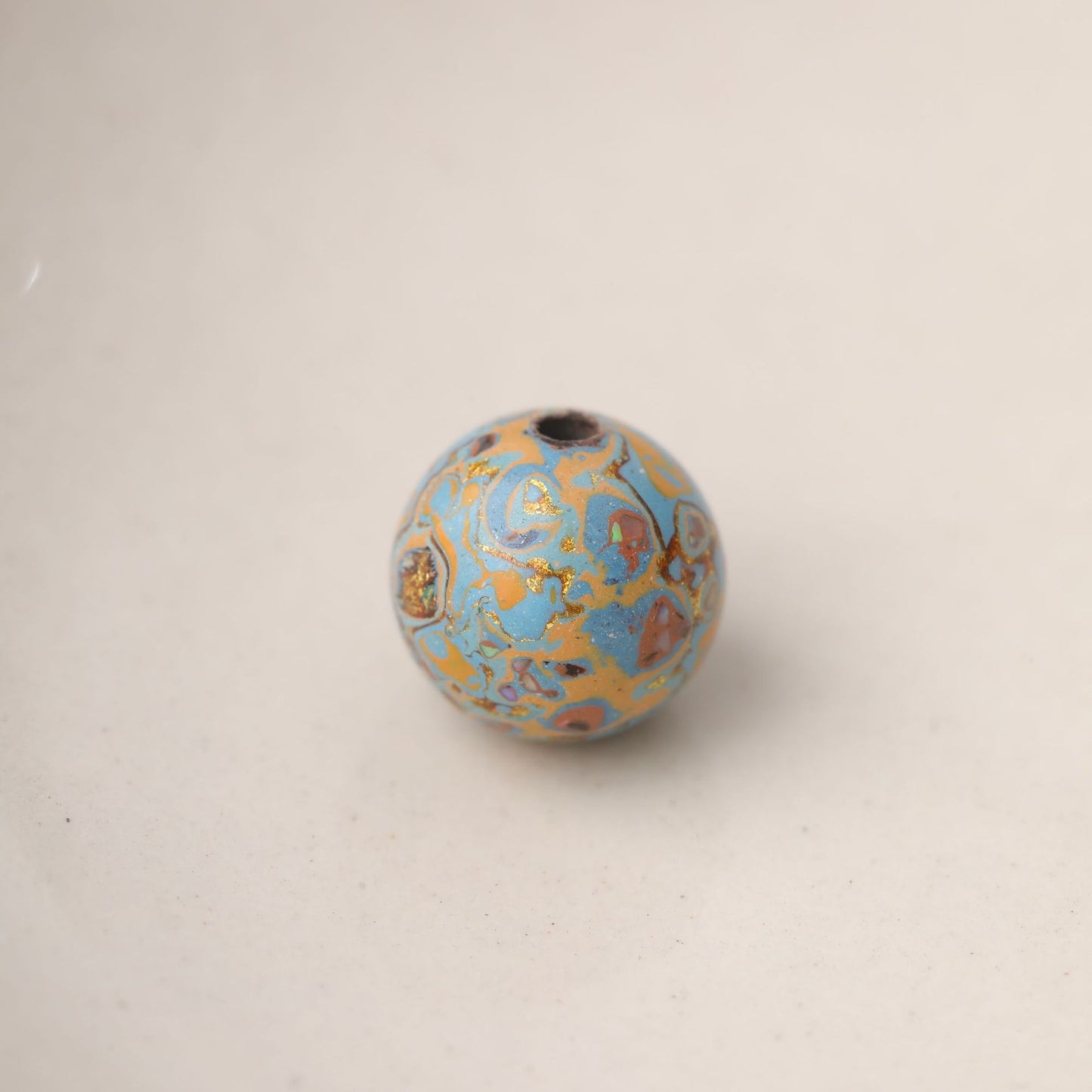 Paint Large Beads Inlaid Screw Scattered Single Bracelet