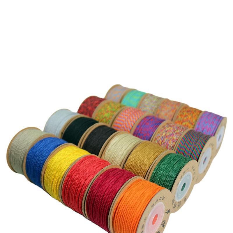 Cotton Threads Tibetan Hand Rub Rope Passion Fruit Jewelry Accessories