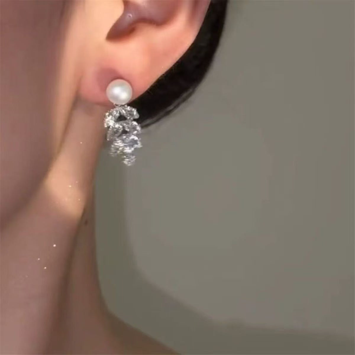 Wheat Tassel Bead Premium Light Luxury Minority Design Earrings