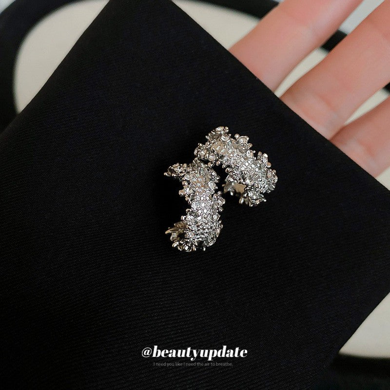 Women's Personality Fashion Trendy Light Luxury High-grade Earrings