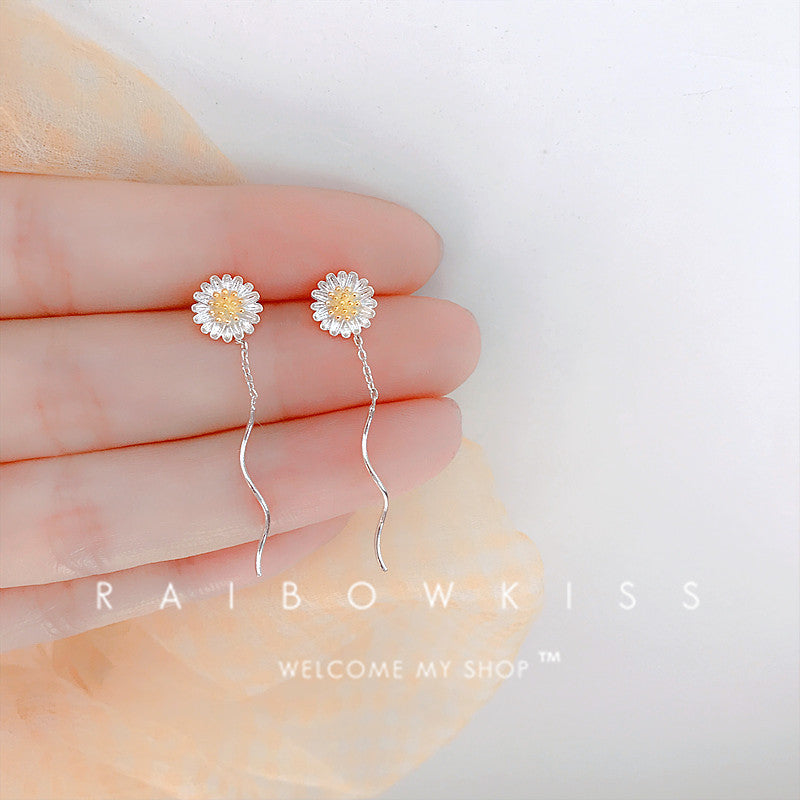 Wave Feeling Small King Whyte Flower Ear Line