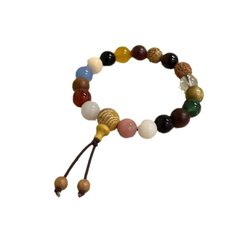 Bodhi Seed Wooden Cultural Artifact Eighteen Bracelet