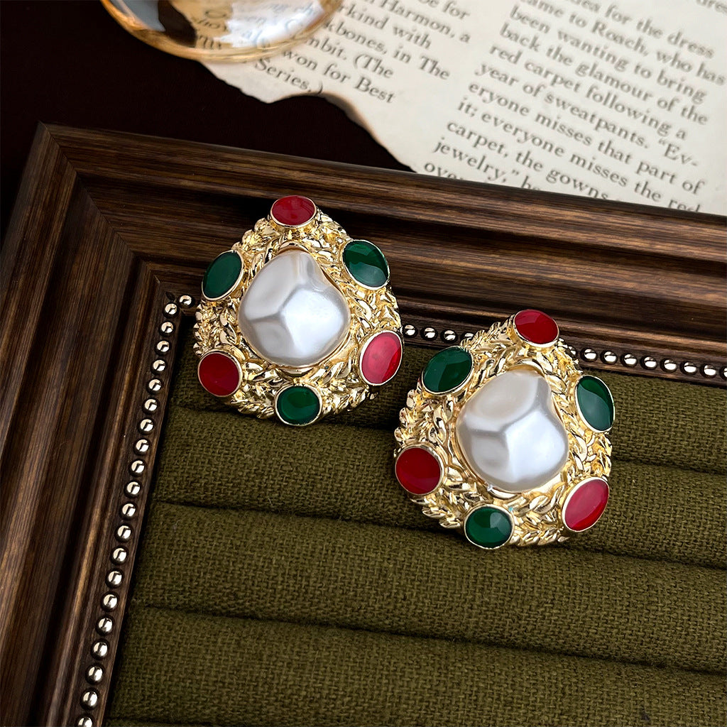 Flower Sier Needle Affordable Luxury Style Zircon Rings