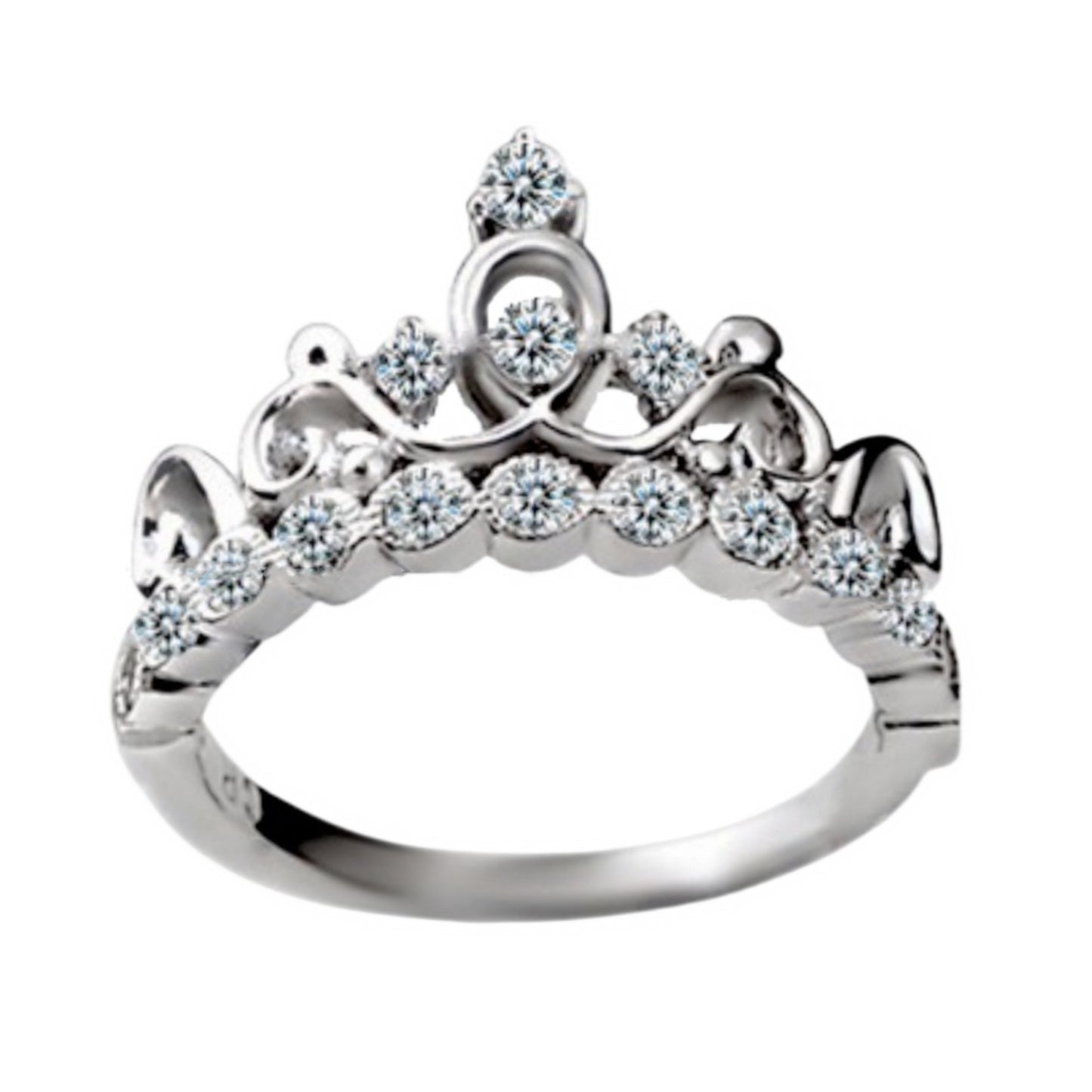 Women's Version Simple Opening Fashion Sier Ring