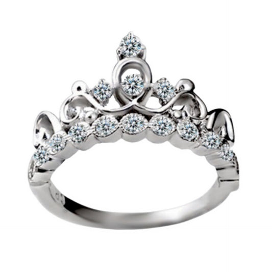 Women's Version Simple Opening Fashion Sier Ring