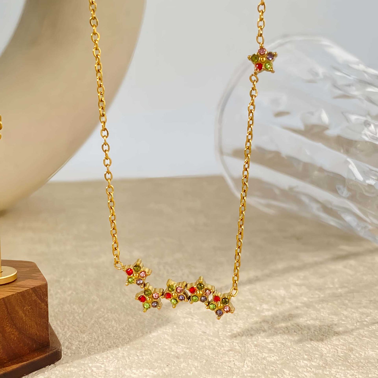 Spring Fashion Trendy Design Long Clavicle Necklace