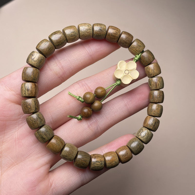 Women's & Men's Argentina Straight Cut Barrel Shaped Bead Lotus Ethnic Style Beads Pendants