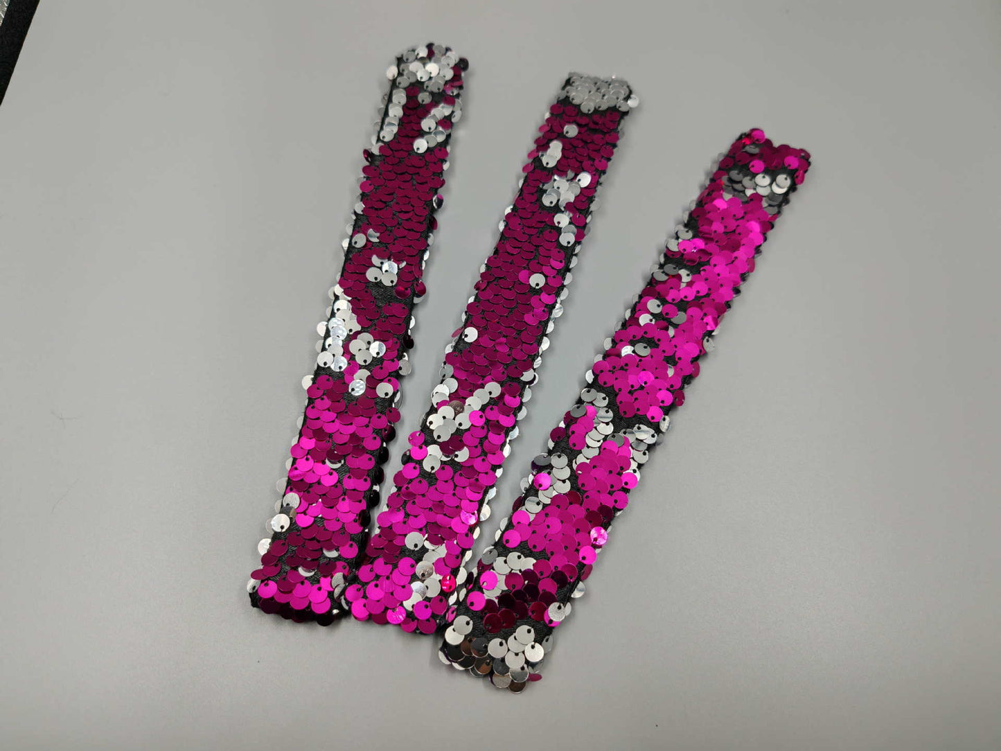 Children's Sequined Mermaid Pop Wrist Strap Holiday Rings