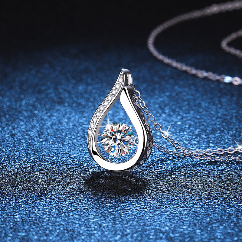 Sier Moissanite Karat Wind Smart Water Necklaces