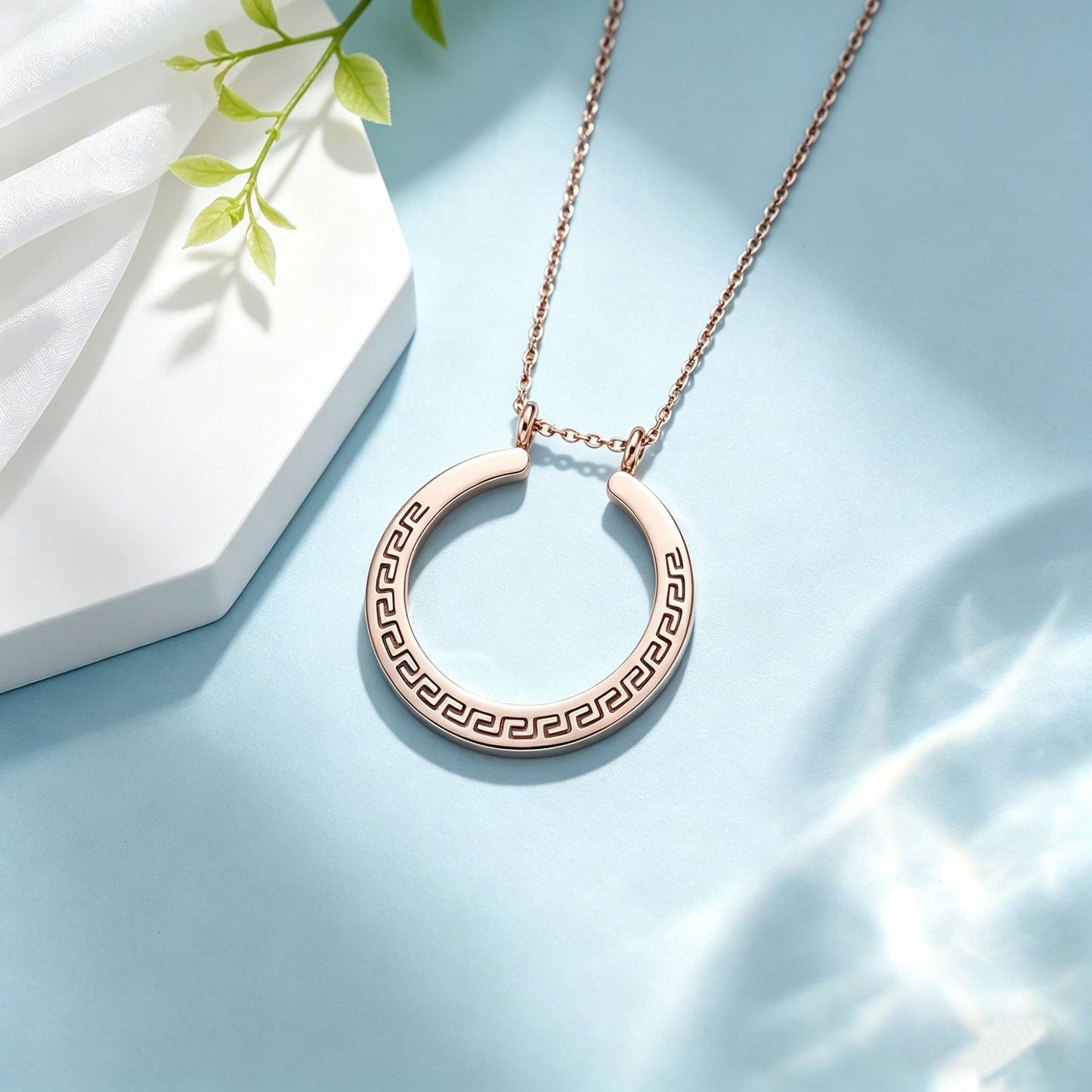 Checkered Niche Design Trendy Cool Unisex Style Necklaces