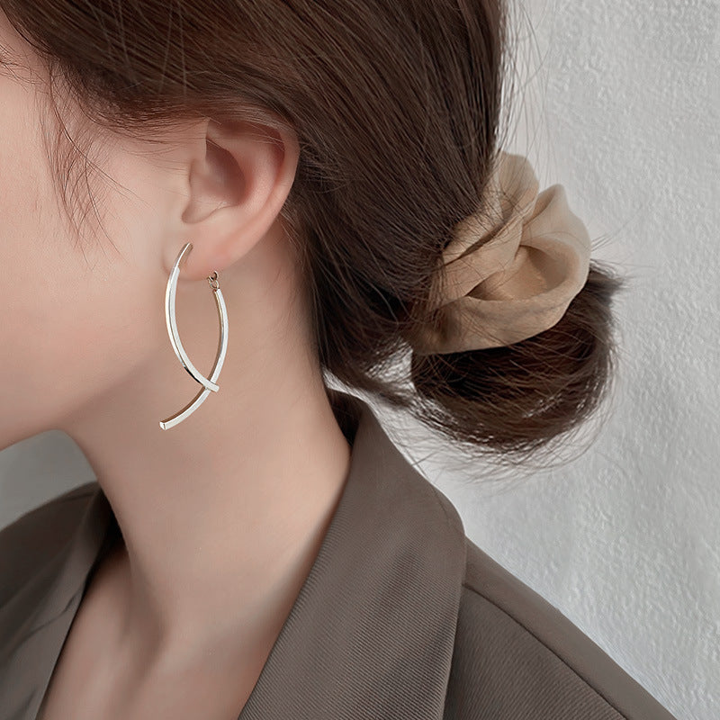 Unique Fashionable Temperament Niche Personality Design Earrings