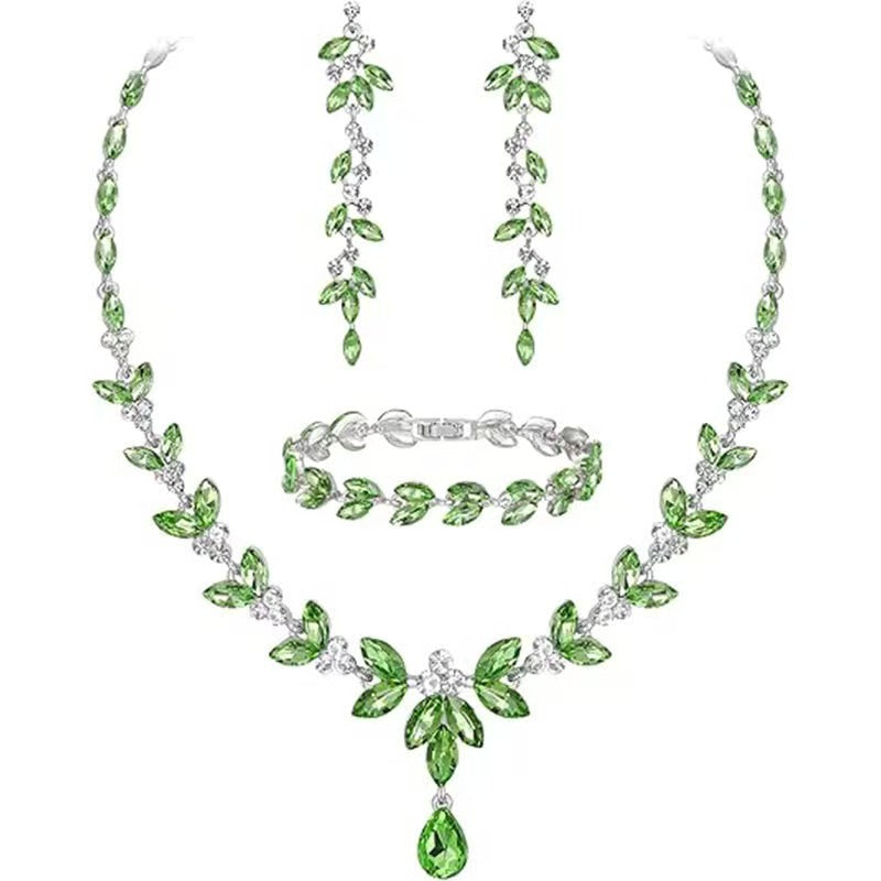 Unique Classic Stylish Cool Diamond Alloy Jewelry Set