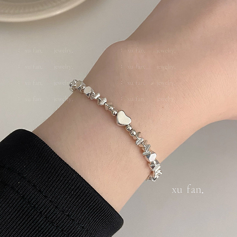 Fashion Temperament Small Pieces Of Sier Pearl Female Design Bracelet