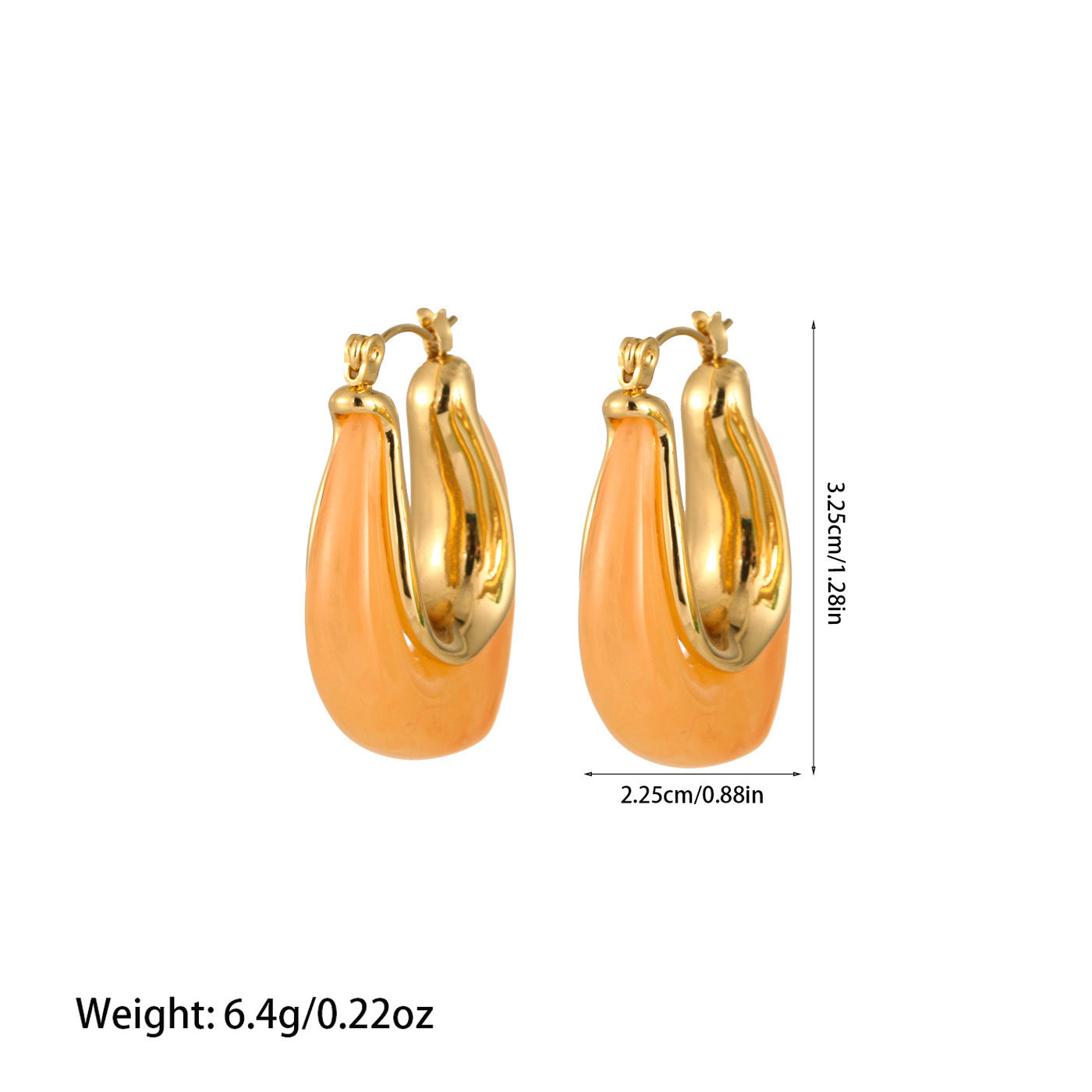 Women's Titanium Steel Fashion Temperament Commute High-grade Earrings